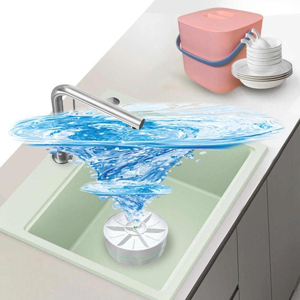 Mini lavadora portátil USB para ropa interior: la solución perfecta para tus prendas delicadas ¡Descubre la mejor opción del mercado!