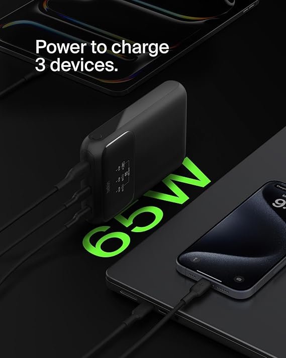 Batería Externa Belkin BoostCharge 20K con Puertos USB-C y USB-A: opiniones y análisis. ¡Ideal para mantener tus dispositivos cargados en todo momento!