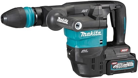 Makita HM001GM201 Martillo Demoledor BL 40Vmax XGT SDS-MAX 4,0Ah 6,3Kg 2 bat AVT AWS - Opiniones y Análisis en 2021.