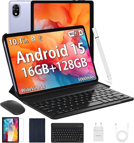 DOOGEE U10 Android 15 Tablet con Teclado y Lápiz - Opiniones y características - WiFi 6 - Tableta de 10 Pulgadas para niños - 16GB RAM+128GB ROM