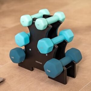 El mejor set de mancuernas Cecotec Drumfit 400 DoubleNeo: compacto, neopreno antideslizante, diseño versátil y eficaz. ¡Entrena con estilo y comodidad! ?????