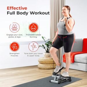 Stepper Sunny Health Fitness para entrenar en casa con bajo impacto
