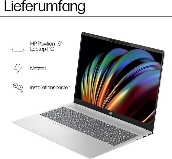 HP Pavilion 16-af0173ng 16" WUXGA IPS, Intel Core Ultra 7 155U, 16GB RAM, 512GB SSD, Windows 11 - Opiniones y Análisis 2022