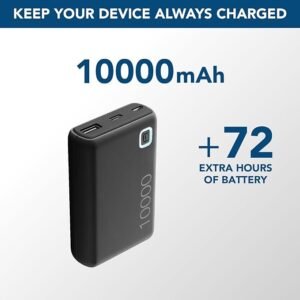 Opiniones Cellularline Power Bank Essence 10000 Cargador de Baterías Portátil de 10000 mAh Input 1xUSB-C. ¡Compra el tuyo hoy!