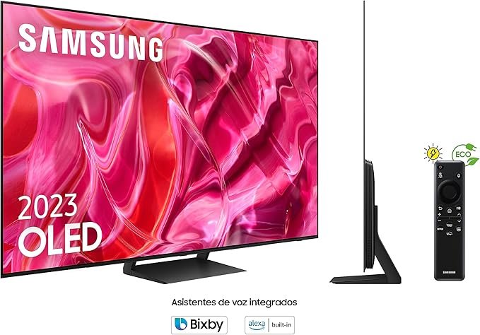 Opiniones SAMSUNG TV OLED 2023 55S90C - Smart TV de 55" OLED Quantum HDR 1500, Procesador Quantum 4K con IA, Dolby Atmos. ¡Descubre la mejor calidad de imagen y sonido con la pantalla OLED de Samsung!