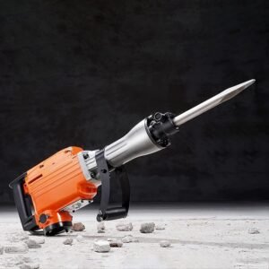 VEVOR - Martillo de demolición, MAX 2200 W, martillo eléctrico resistente, interruptor de hormigón 1350 BPM, 6 piezas de cinceles con estuche. Calidad y potencia en tus manos.