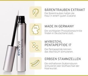 EVO Eyebrow 6ml - El mejor tratamiento para el crecimiento de cejas - Resultados visibles en pocas semanas.