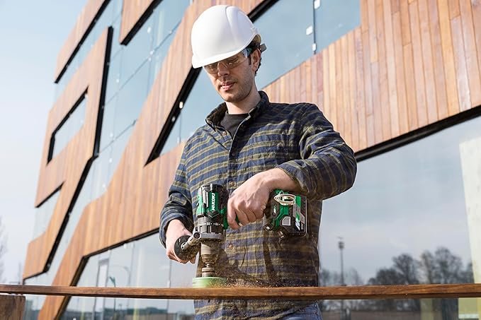 Opiniones Taladro Atornillador Inalámbrico HiKOKI - 36V, 155 Nm, Sin Escobillas, Tecnología RFC, Portabrocas de 13mm, Luz LED