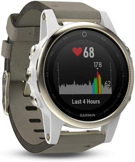 Garmin Fenix 5s Zafiro Reloj Dorado Talla Única - Opiniones y Análisis 2021