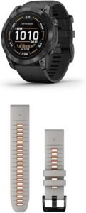 Opiniones Garmin Instinct 2 Solar Tactical - Rugged GPS Smartwatch con Vida útil infinita de la batería en modo Smartwatch & Banda QuickFit