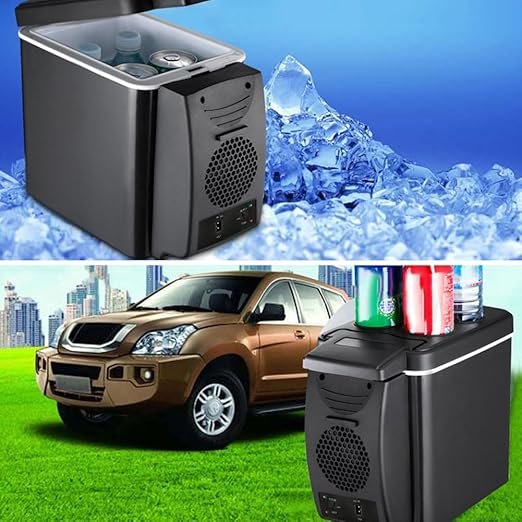 Mini refrigerador portátil de 6L: Portátil y eficiente para coche y más. ¡Consíguelo ya!