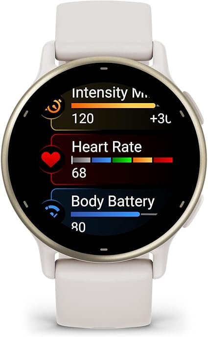 Opiniones Garmin Vívoactive 5, Smartwatch con GPS, Pantalla AMOLED, Funciones Esenciales de Salud y Forma física
