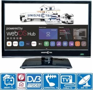 Mejor Televisor 16 Pulgadas 12V Full HD Smart TV