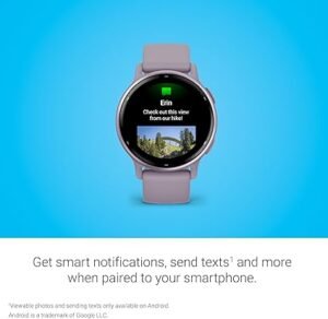 Opiniones Garmin Vívoactive 5: Smartwatch con GPS, Pantalla AMOLED y Funciones de Salud y Forma física. Autonomía de hasta 11 días.
