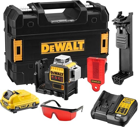 Opiniones DeWalt DCE089D1R-QW Láser autonivelante de 3 líneas de 360º - Incluye batería DW 10 + DCH133NT-XJ - Martillo electroneumático sin escobillas - Producto de calidad profesional para trabajos precisos y eficientes - ¡Cómpralo ahora y potencia tus proyectos de construcción!