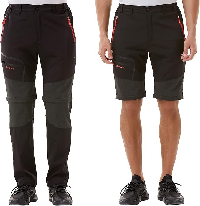 Opiniones ZOEREA Pantalones Aire Libre de Hombre Convertible Pantalones Cortos - Mejor elección para la aventura al aire libre. ¡Cómodos y versátiles! ¡Descubre la libertad de movimientos con estos pantalones convertibles!