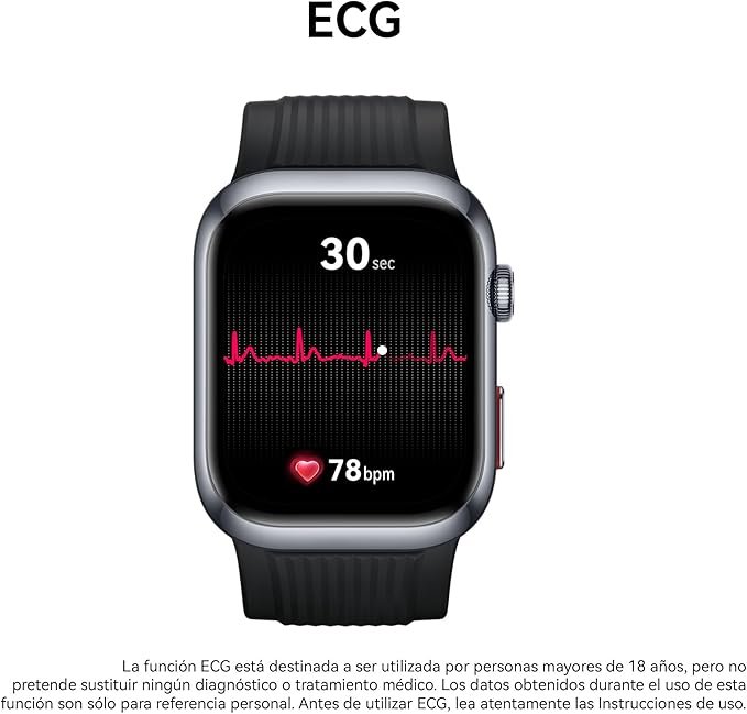 HUAWEI Watch D2: Pantalla AMOLED de 1,82, Monitorización en Tiempo Real de la Presión Arterial y ECG. ¡Descubre la excelencia en tecnología wearable!
