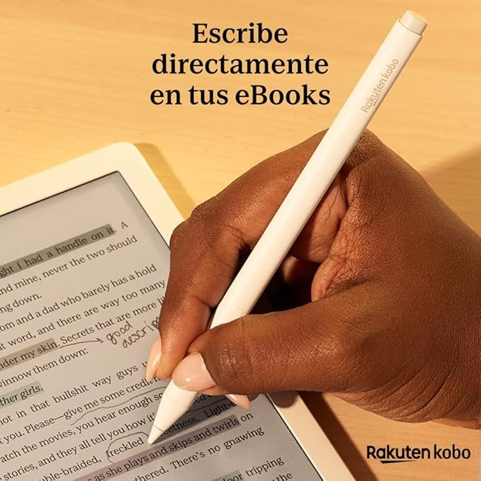 Opiniones Kobo Stylus 2 Blanco | Escribe, anota y borra | Elige formatos de Escritura