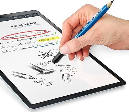 Lápiz capacitivo Staedtler Mars Digital Jumbo 180J 22 con goma de borrar digital - Opiniones y características - Compra online al mejor precio