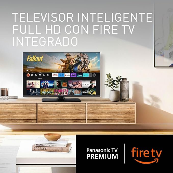 "Panasonic TV 32 pulgadas Full HD Smart TV Fire TV con Alexa: Diseño compacto, calidad de imagen impresionante y entretenimiento sin límites"