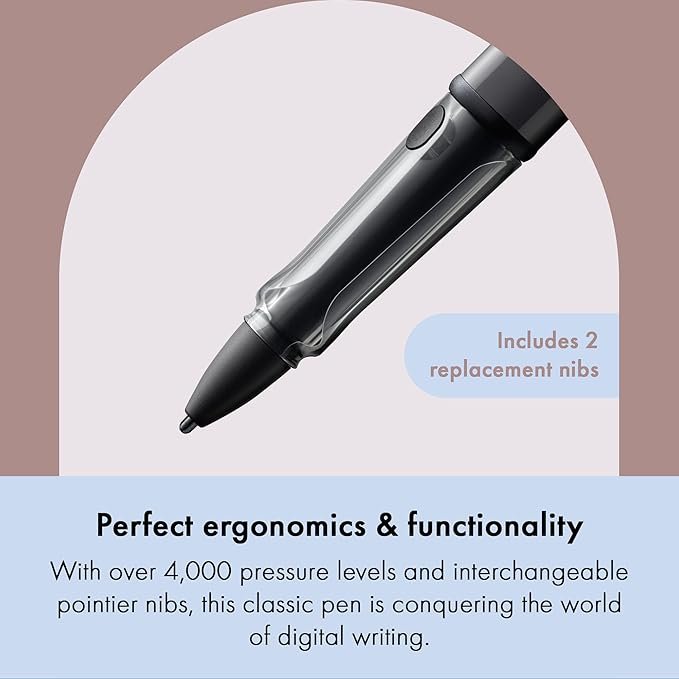 LAMY AL-Star EMR Black (Punta Pom) - Lápiz Stylus para Dispositivos Android - ¡Obtén el tuyo ya!