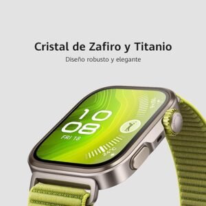 "Smartwatch HUAWEI Watch FIT 4 Pro: Opiniones, Diseño Ultrafino con Cristal de Zafiro y Titanio, Monitor de Actividad Física y ECG"