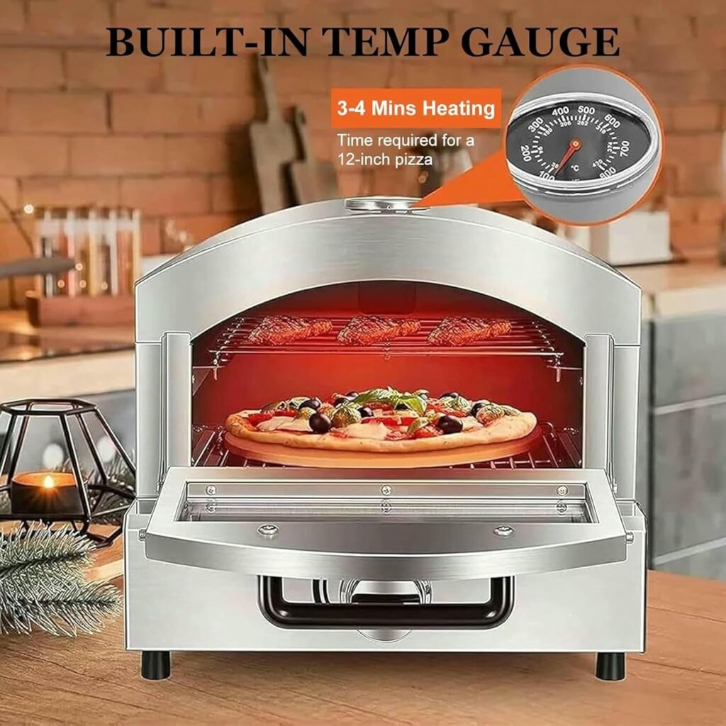 Horno De Pizza Multifunción para Exteriores - Opiniones y Características.