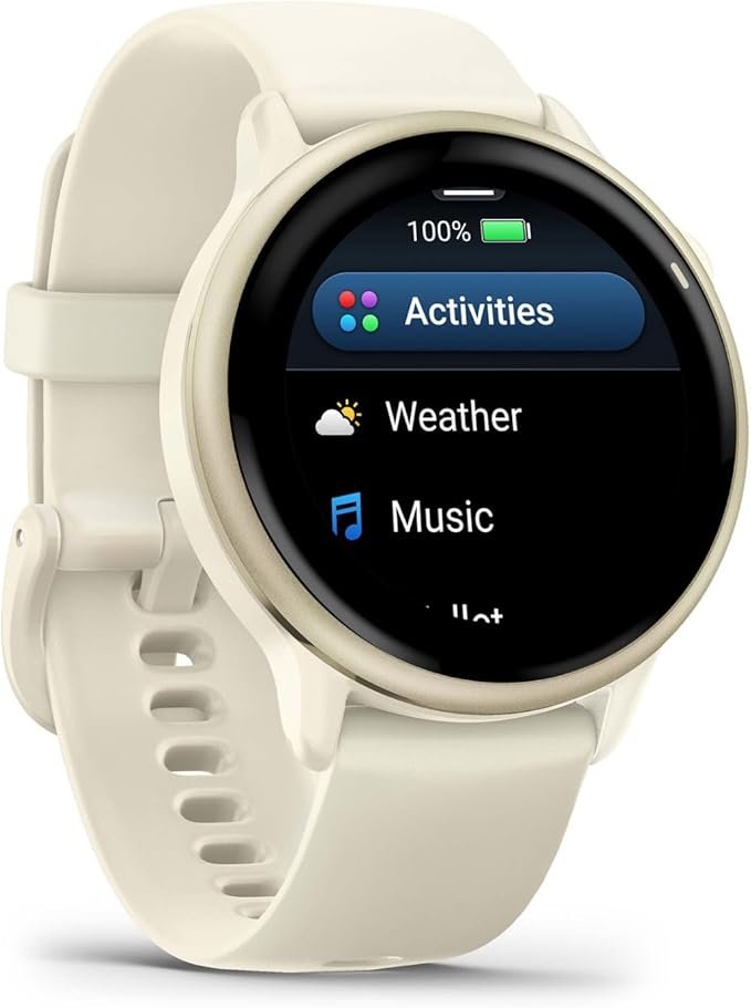 Garmin Vívoactive 6, Smartwatch con GPS, Pantalla AMOLED, Funciones Esenciales de Salud, Entrenamientos de Movilidad - Opiniones Actualizadas - Imagen del Producto.