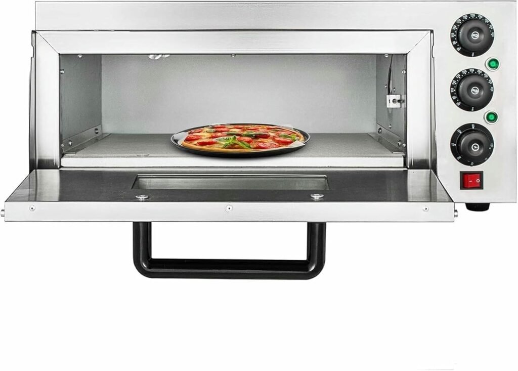 Máquina para Hacer Pizza De Acero Inoxidable De Encimera - ¡La mejor manera de disfrutar de una deliciosa pizza casera en la comodidad de tu hogar! ¡Obtén la tuya hoy mismo!