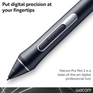 Opiniones Wacom Pro Pen 2 (KP504E) - Compatible con Intuos Pro, Cintiq - Lápiz digital de alta precisión para tus trabajos creativos.
