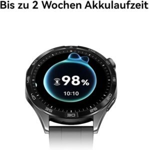 "Huawei Watch GT 4 46mm Smartwatch: máximo rendimiento y durabilidad. Compatible con iOS & Android, con hasta 2 semanas de batería. Gestión de calorías y seguimiento profesional de la salud. ¡Descubre todas sus ventajas aquí!"