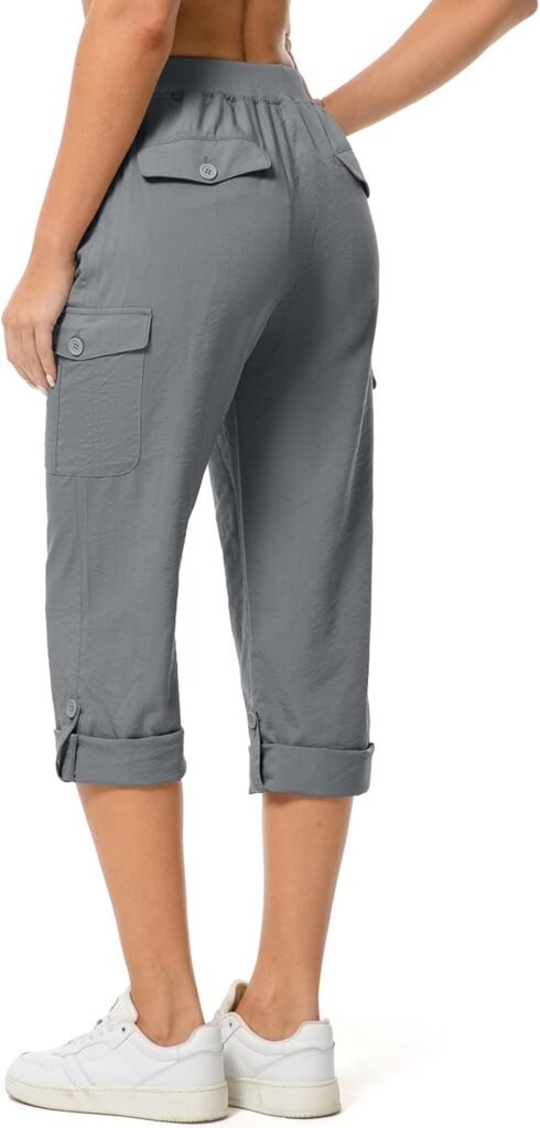 Pantalones capri de senderismo para mujer de secado rápido UPF 50+ - Opiniones y fotos en detalle - ¡Compra online!