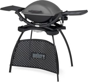 Opiniones Weber Q 2400 Parrilla Eléctrico - Barbacoa rectangular, aluminio, acero inoxidable, esmaltado - Imagen del producto - Producto de alta calidad para disfrutar de deliciosas parrilladas en casa.