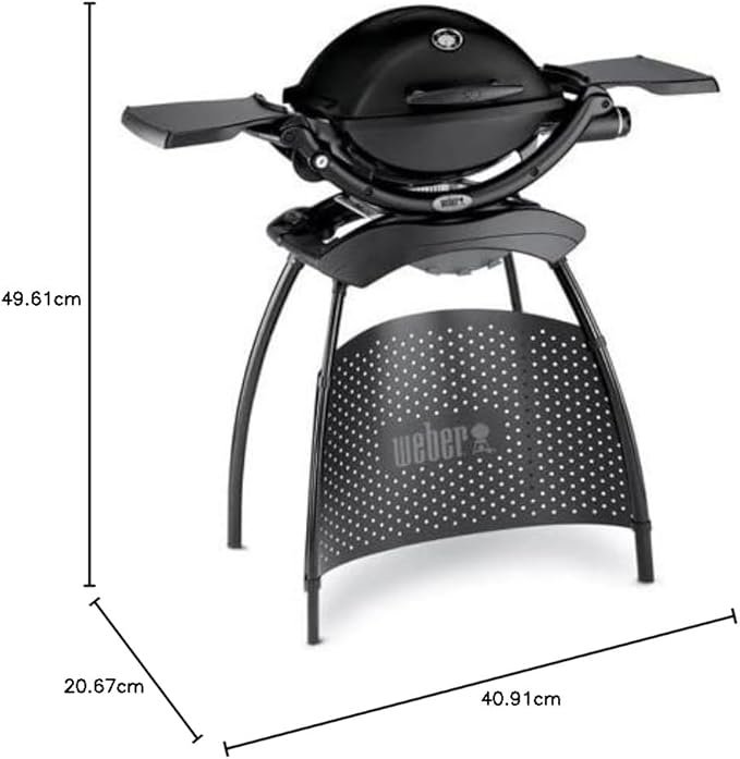 Weber Q 1200 Black Stand - Barbacoa a Gas - Opiniones y Reseñas - Grup_Barbacoas