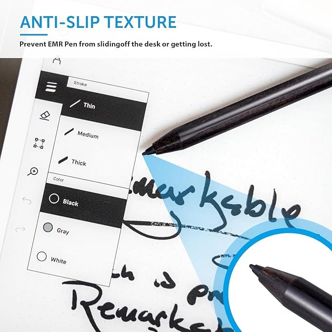 Bolígrafo capacitivo EMR de madera para tableta Remarkable 2, repuesto de bolígrafo - Opiniones y características destacadas