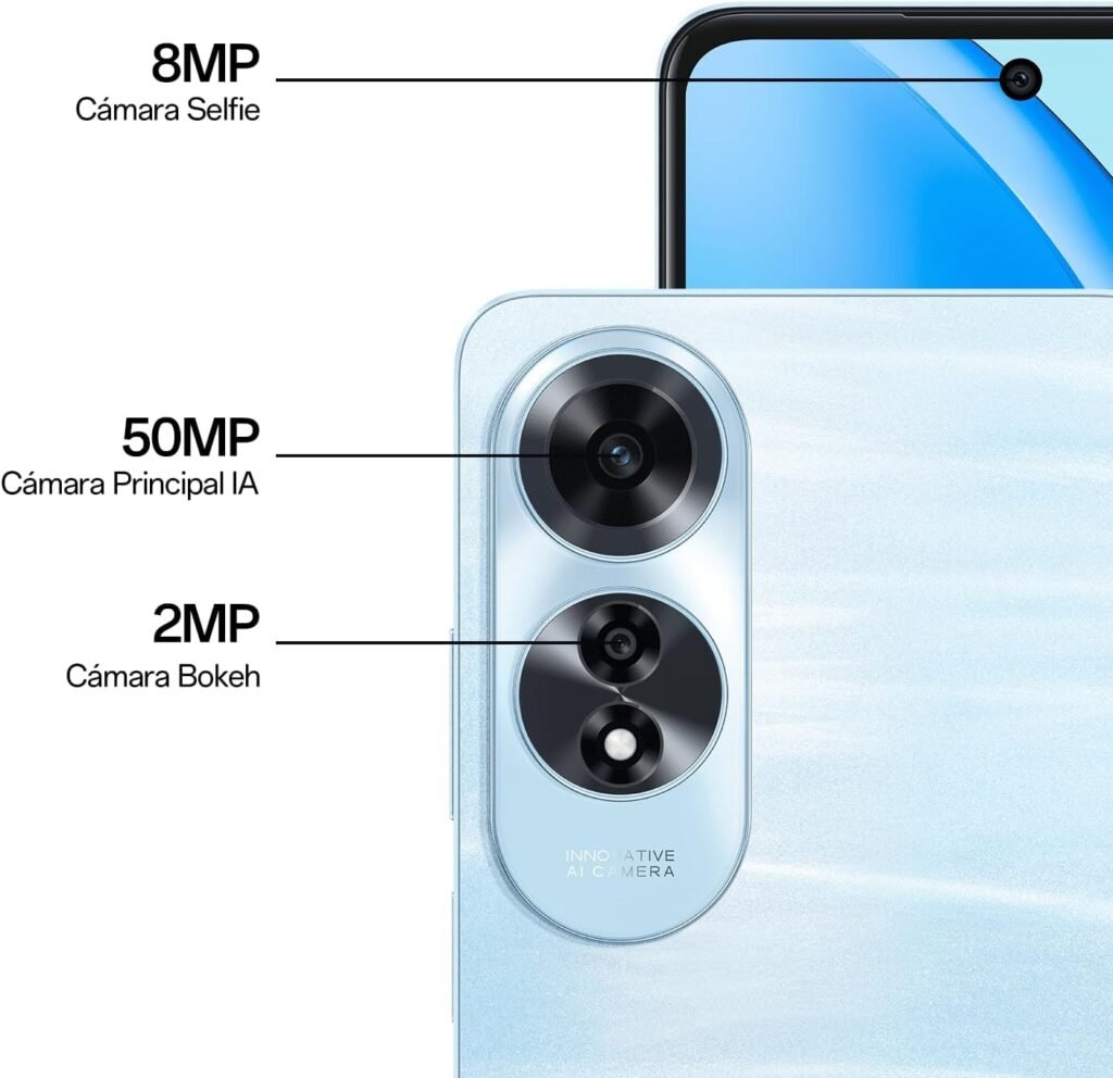 Opiniones OPPO A60 8/256GB Púrpura Libre + Cargador 45W - Reseñas de clientes, características, precio y disponibilidad. ¡Compra el tuyo hoy!