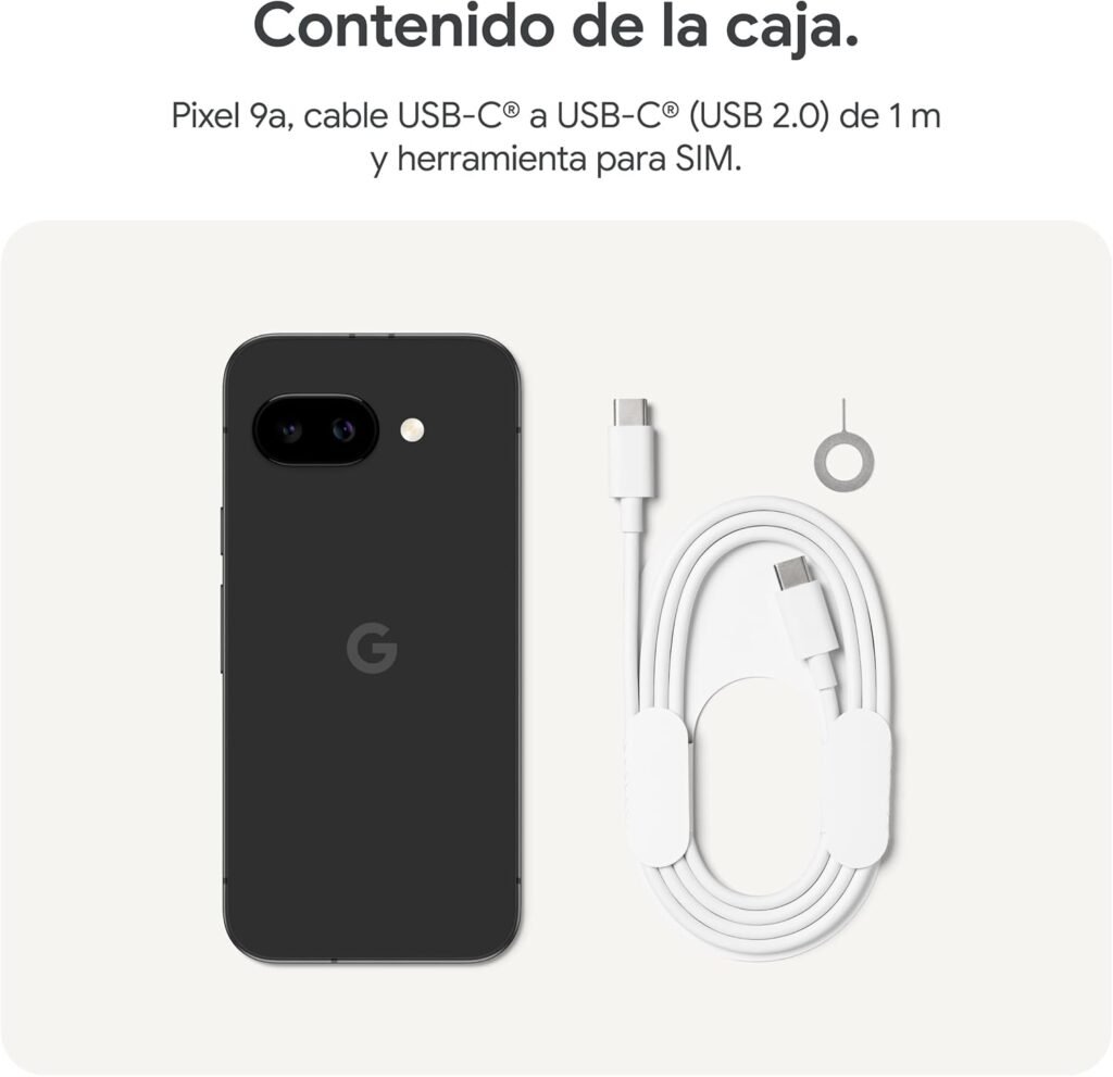 Descubre nuestras opiniones sobre el Google Pixel 9a, el smartphone Android libre con cámara con IA, batería para todo el día y potentes funciones de seguridad. ¡No te lo pierdas! #GooglePixel #SmartphoneAndroid #CámaraIA #BateríaTodoElDía #SeguridadFunciones
