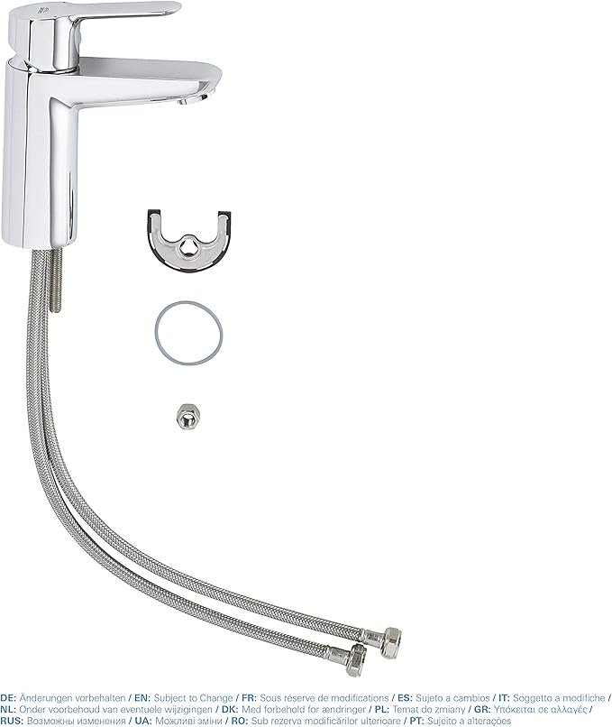 Opiniones GROHE BauEdge | Grifo de baño con pila monomando para lavabo, tamaño S. ¡Compra ahora y disfruta de calidad y estilo en tu baño!