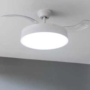 Opiniones Cecotec Ventilador de Techo con Aspas Retráctites y Lámpara EnergySilence Aero 4280 Invisible White - Descubre la última tecnología en ventiladores de techo con este modelo EnergySilence Aero 4280 Invisible White de Cecotec. Con aspas retráctiles que se ocultan cuando no está en uso y una elegante lámpara incorporada, este ventilador te proporcionará frescura y estilo en tu hogar. ¡No esperes más para disfrutar de la comodidad que te ofrece este innovador dispositivo!