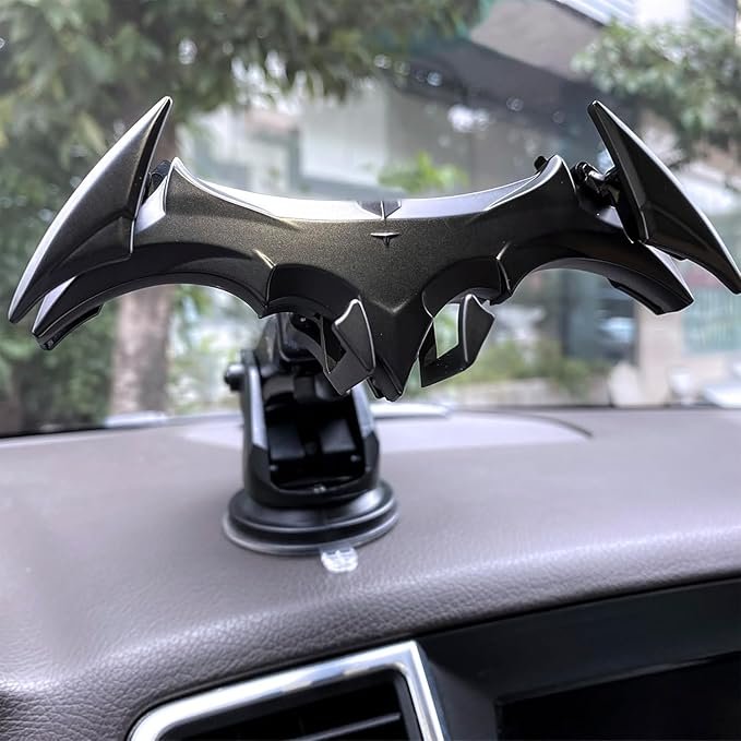 Soporte para teléfono de coche RANGUOWEN - Soporte único para teléfono celular con accesorios de coche para hombres