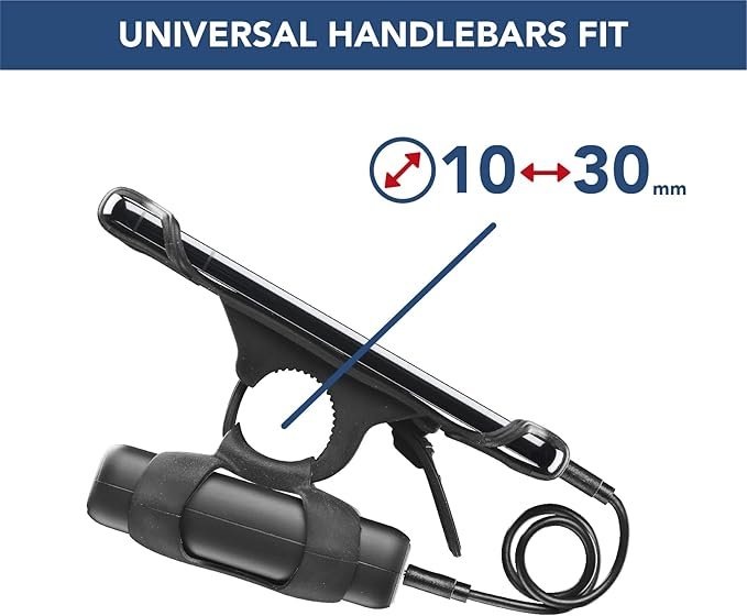 Opiniones cellularline Rider Power Bank Soporte para Teléfono Móvil para Manillar de Bicicleta y Patinetes - Producto de calidad para tu bicicleta o patinete. Mantén tu teléfono seguro mientras disfrutas de tu paseo. ¡Consíguelo ahora y facilita tu vida en la carretera!