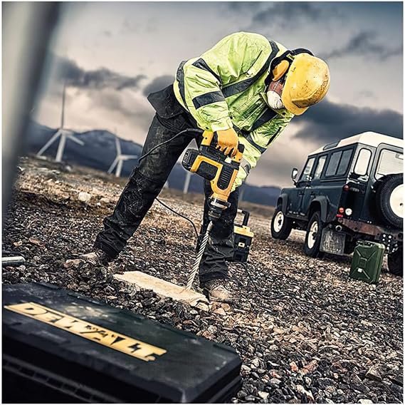 Opiniones DeWalt D25413K-QS Martillo Electroneumático D25413k, 1000 W, 220 V - Producto de alta calidad para trabajos de construcción.