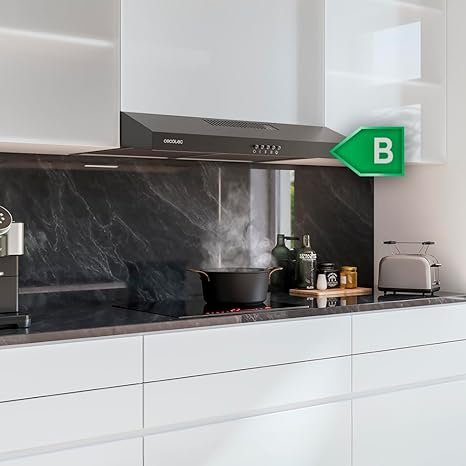 Campana extractora Cecotec 60cm Bolero Flux Black - Calidad y Precio inigualables