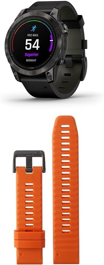 Garmin Instinct 2X Solar – GPS Smartwatch with Infinite Battery Life in Smartwatch Mode.