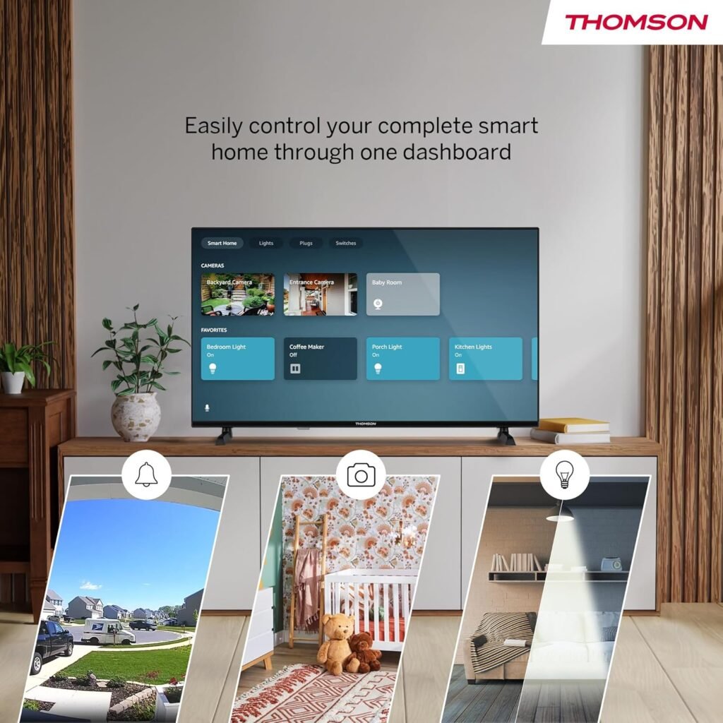 Mejor Smart TV Thomson Fire TV 32 pulgadas con Alexa y Airplay.