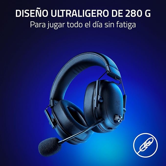 auriculares-gaming-razer-blackshark-v2-hyperspeed-inalambrico-pc