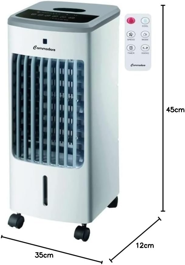 Mejor Climatizador Evaporativo Commodore CM1014 - Rendimiento Económico