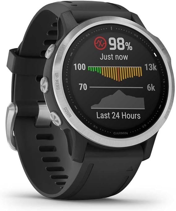 Reloj GPS multideporte Garmin f?nix ??6S: opiniones, sensores, VO2 Max y frecuencia cardíaca