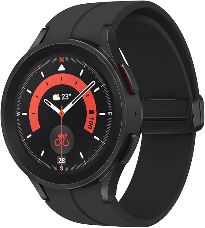 Samsung Galaxy Watch5 Pro 3,56 cm (1.4") Super AMOLED 45 mm 4G Nero GPS (satellitare) - Opiniones y precio actualizado.