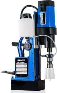 STAKO Taladro magnético de 1800 W con maletín ST-28RE Max. Ø 80 mm - Fuerza magnética 16500 N - Taladro de núcleo portátil para trabajos de perforación precisos y eficientes. ¡Consigue el tuyo ahora!
